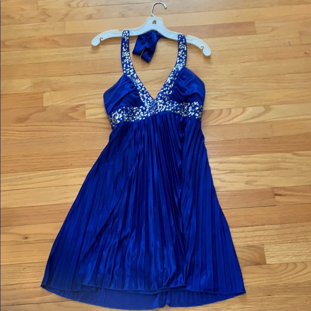 Blue Morgan and co dress